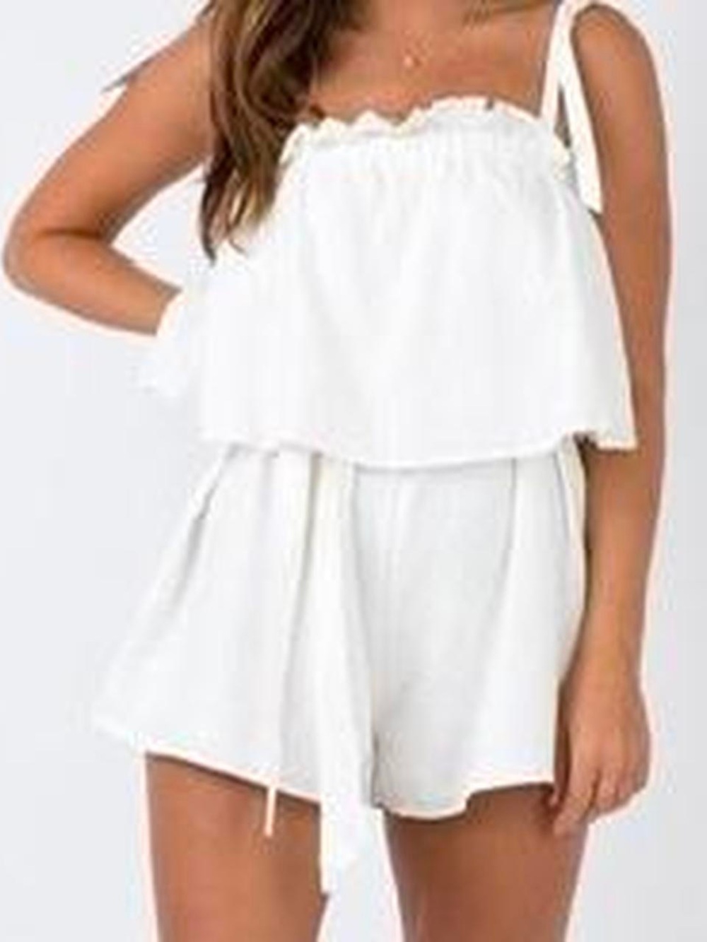 Hello Molly Ruffle Romper - Picture 12 of 12